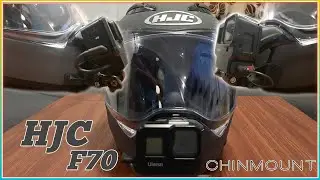HJC F70 CHINMOUNT &times; TEST RIDE | HANC ADDITIVE SOLUTIONS