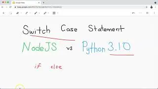 Switch Case Statement dalam NodeJS vs Python 3.10