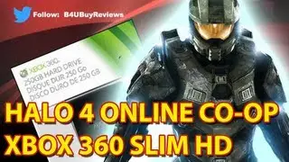 Halo Online Co-Op, Xbox 360 Slim 320GB Harddrive Installation