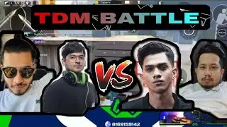 TDM BATTLE || MORTAL, REBEL VS   REGALTOS, MERCY