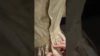 Displaying an 1820s Silk Dress (Extant Analysis)