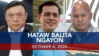 UNTV: Hataw Balita Ngayon | October 04, 2024