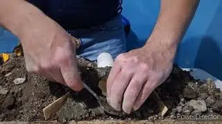 Alcantarilla de tubo- Maqueta -Proceso constructivo de una carretera