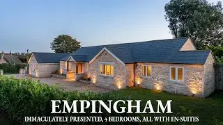 Посетите этот роскошный современный каменный дом | Toll Cottage, Эмпингем, Ратленд