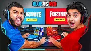 Игровые настройки «Красный против Синего» в Fortnite.. (ОСТАНОВИТЬСЯ ПОСЛЕДНИМ)