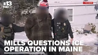 Mills raises alarm over ICE raids in Maine as GOP defends enforcement operation