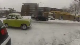 Pagani productions@trabant  winter start up 17 1 2013 roermond