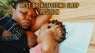 Best breastfeeding style for baby sleep /village vlog/breastfeeding vlog