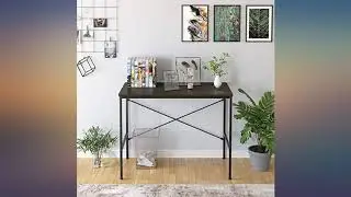 Homfa Writing Computer Desk, 39.4L x 20.5W x 29.9H inch Sturdy Laptop Notebook Desk review