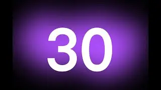 30 Second Countdown Timer - Silent