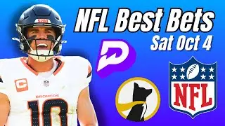 NFL WEEK 5 BEST BETS!! SUNDAY OCTOBER 5 On PRIZEPICKS and UNDERDOG IN THE NFL 10/05/25