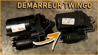 Ma twingo ne démarre pas... Tuto rapide changement démarreur en 2 minutes !