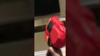Nerf Mega Tri-Break firing #nerf #nerfblaster #shorts #shortvideo #short