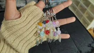 Lucky Flutter Charm Keychain | Making Phone Accessories | Charms | DIY Phone Accessories 