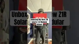 Распаковка моего нового модульного шлема Z1R Solaris 2.0.