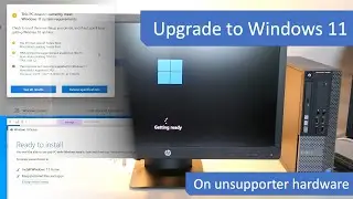 Обновление до Windows 11 на неподдерживаемом оборудовании
