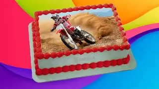 Papel Arroz Moto Cross para Bolo - Sap&eacute;ca Print
