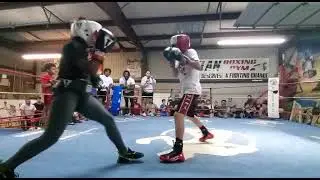 Tigrito vs King Jr (sparring) el Tigrito no se raja!! Houston Tx.