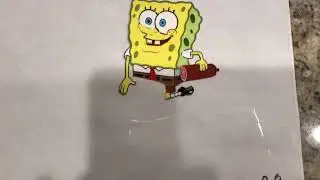 Spongebob Production Cel!!