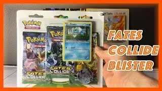 Pokemon Opening: Fates Collide Blister Pack!!!!