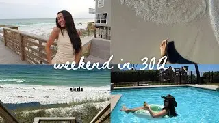 VLOG: Weekend in 30A for my friend's bachelorette!