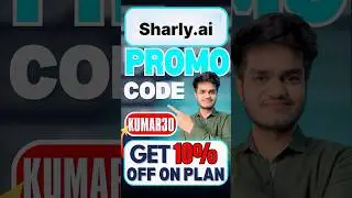 Sharly Ai Promo Code (KUMAR30) Flat 10% Discount on Any Plan | sharly Ai Discount Code