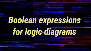 Cool method of writing Boolean Expression for logic circuits✴️