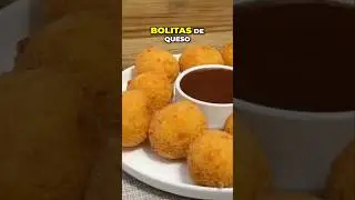 Bolitas de Queso🧀 #receta #cocinaconsabor @SabrosoSabroso