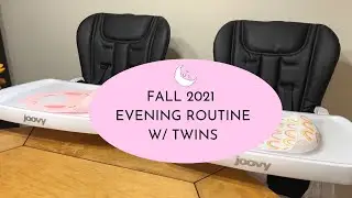 FALL 2021// SAHM EVENING ROUTINE WITH TWINS