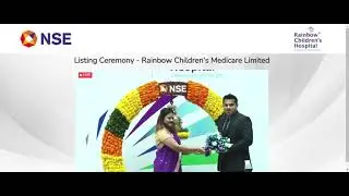 Rainbow Children's Medicare IPO Listing Ceremony | National Stock Exchange