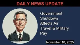 Government Shutdown Affects Air Travel & Military Pay | Morning Update