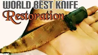 Knife restoration Japanese | pocket knife restoration | restoring axe | knife restoration buzzfeed