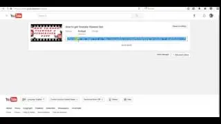 How to get embed html url from youtube video