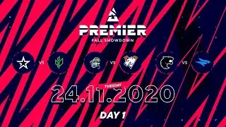 Complexity vs Sprout, Spirit vs Virtus Pro, FURIA vs Isurus | BLAST Premier Fall Showdown