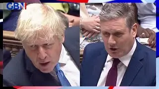 Boris Johnson labels Sir Keir Starmer a 'great, pointless human bollard'