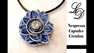 How to Recycle Nespresso Capsules - Easy DIY Coffee Pods Pendant - Jewelry Recycling- Zero Waste