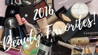 2016 Beauty Faves! Face, Lips, Eyes! #makeup #favorites