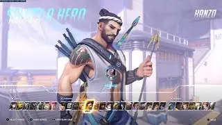 New Hanzo Wave Gold bow first look for the Overwatch summer games! 2019 (gameplay)  #SoaRRC