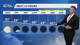 Frigid night again Wednesday; Near-record cold this weekend for Southwest Florida