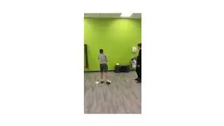 alternate hand wall toss test