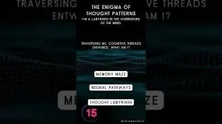 The Enigma of Thought Patterns   Riddle#8