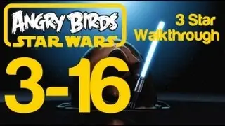 Angry Birds Star Wars - Level 3-16 Hoth 3 Star Walkthrough | WikiGameGuides