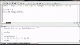 006 Writing a Simple Factorial Program  Python 2