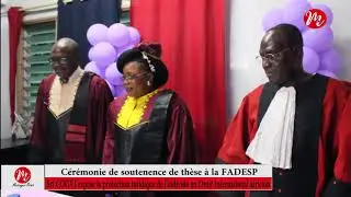 Soutenance de Thèse à (ED-SJPA): Sri COOVI est désormais docteure en Droit Public
