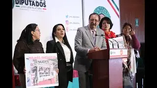 Conferencia de prensa | Integrantes del Grupo Parlamentario del PT | 14/01/2026