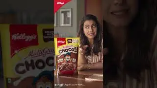 Многозерновые шоколадные конфеты Kellogg&rsquo;s | Многозерновые, больше энергии, больше шоколада | Тамил 20 сек.