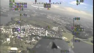 Mid Air Collision FPV Formation Flight