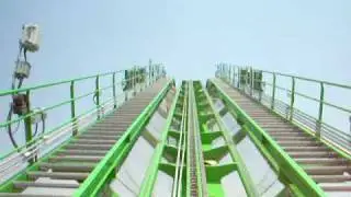 DarrenRIDES Roller Coasters - Dorney park Hydra POV front row