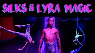 Grace in the air: Aerial Silks and Lyra