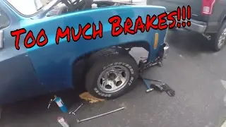 1980 Chevrolet C10 LS Swap 5.3 Manual SM-465  project Brakes repairs Part 1